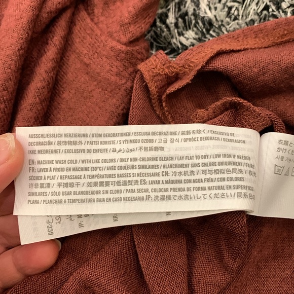 2 Abercrombie Fitch Comfy Top Shirt Soft Cozy Loungewear Jersey Knit Loose Fit - Picture 10 of 10